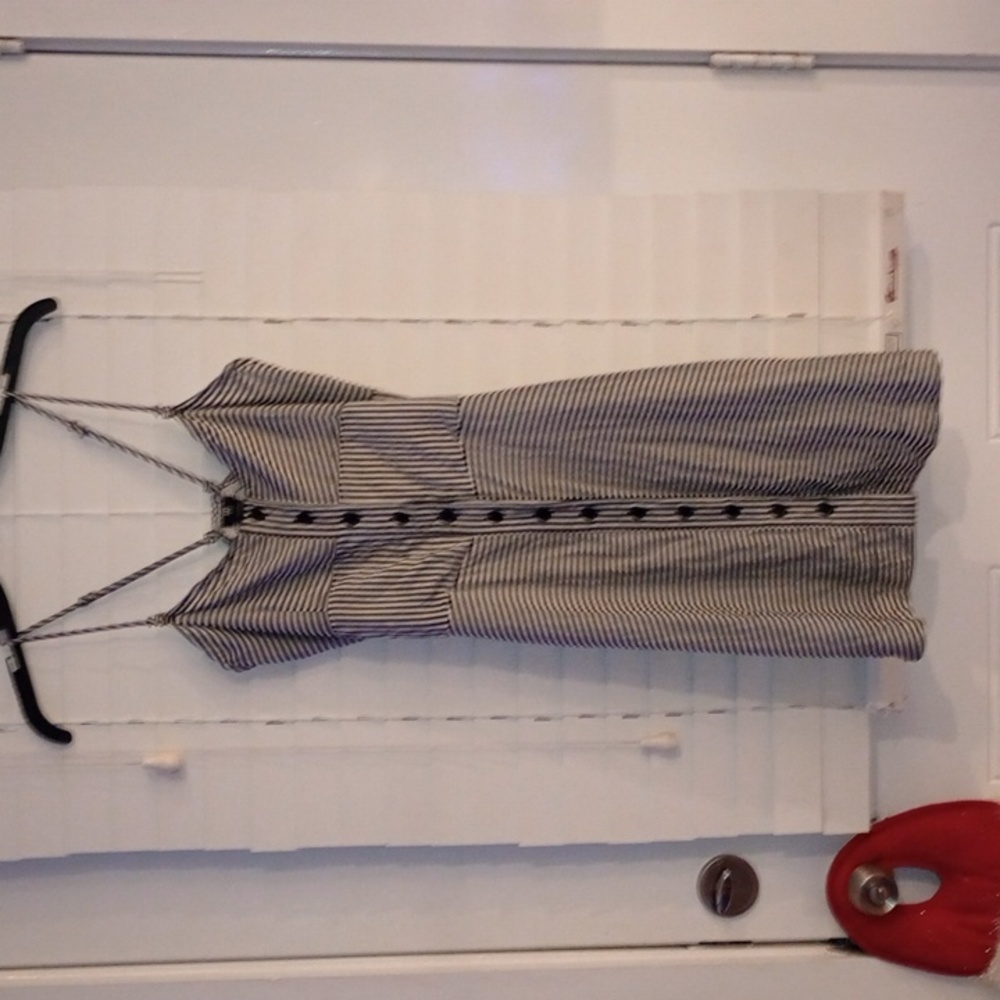 Size Medium Button Up Sun Dress with Pockets